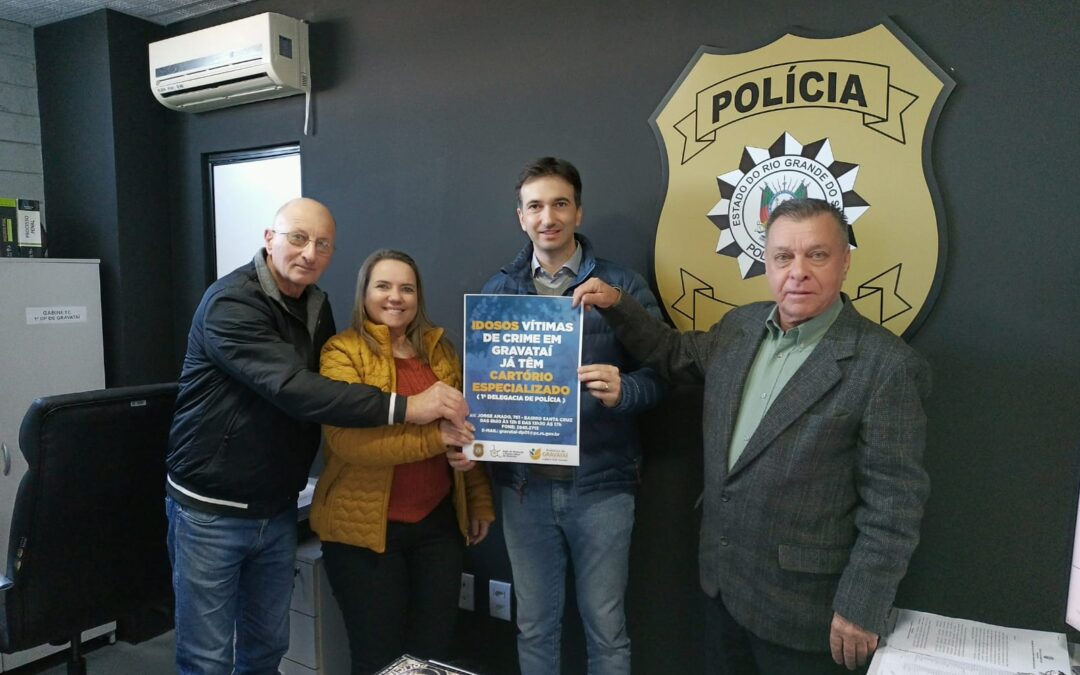 Gravataí tem delegacia de crimes contra pessoas com 60+