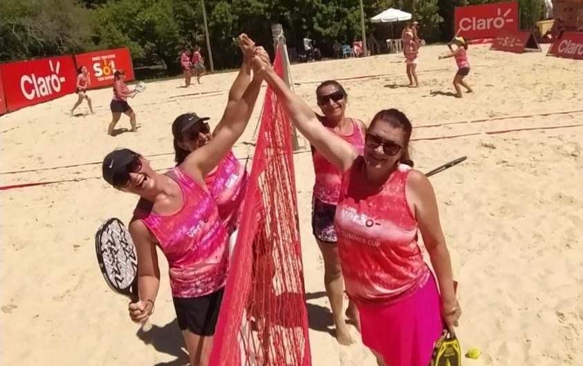 Beach tennis é o novo queridinho das mulheres em Porto Alegre