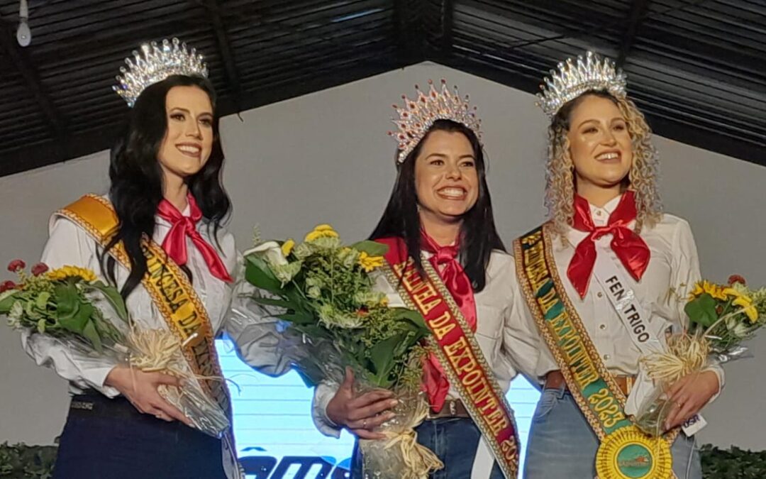 Escolhidas as rainhas e princesas da corte da Expointer 2023