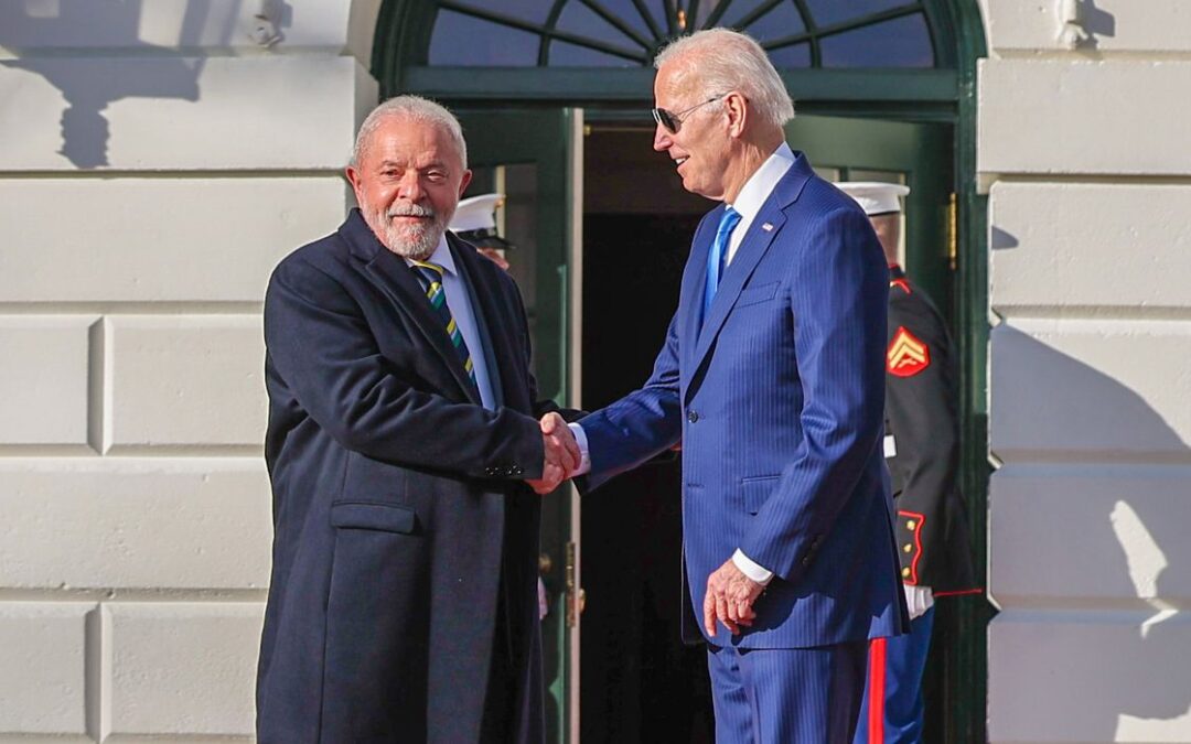 Lula e Biden falam sobre meio ambiente e direitos dos trabalhadores