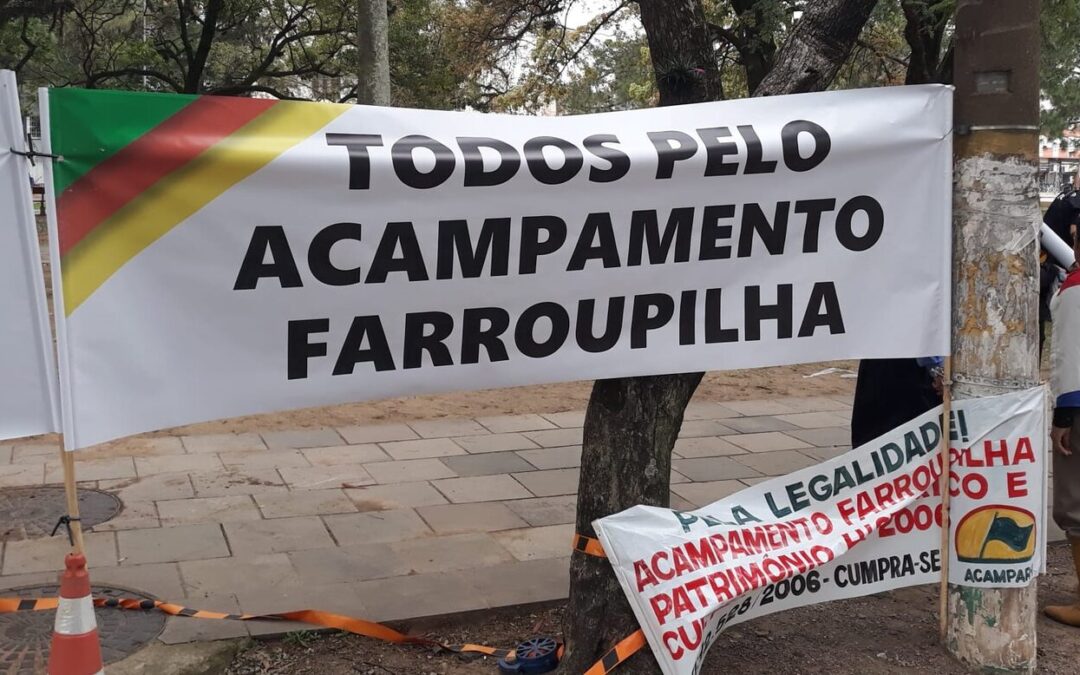 “Do jeito que está, não vamos conseguir nada”, reclama piqueteiro