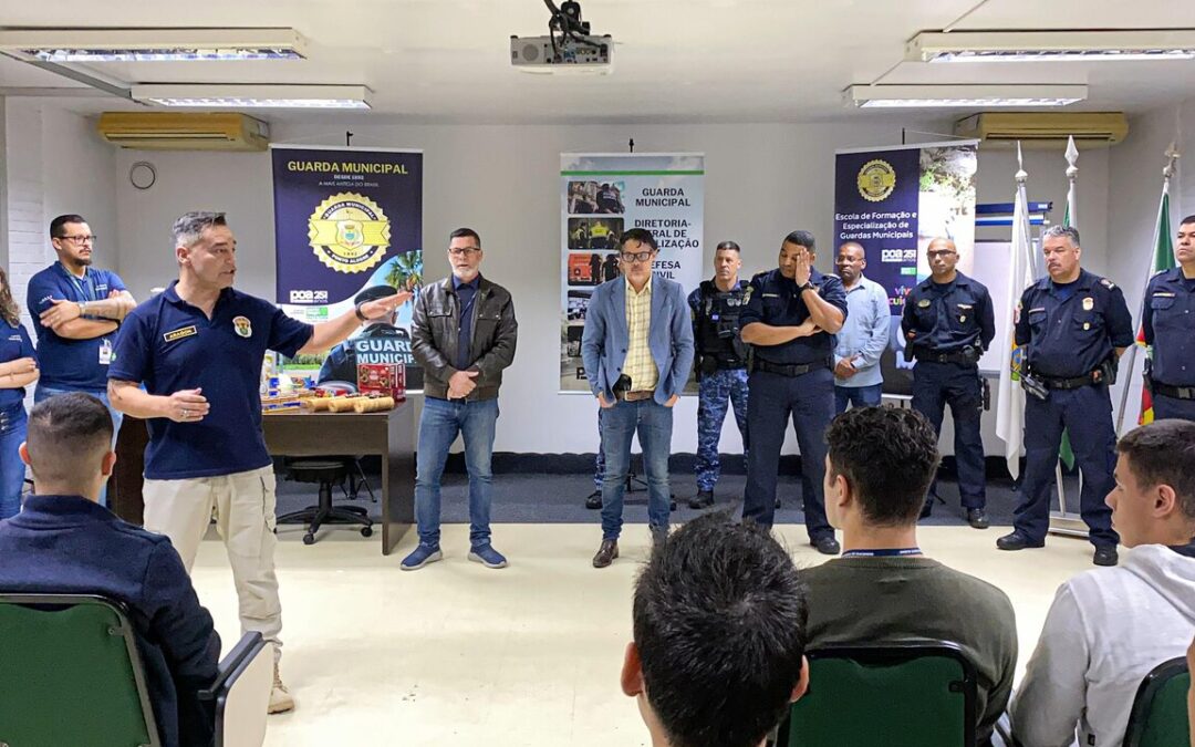 Novos agentes da Guarda Municipal iniciam treinamento nesta sexta-feira