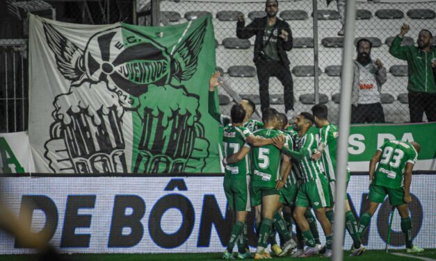 Série B: Juventude vence mais uma e fica a dois pontos do G-4