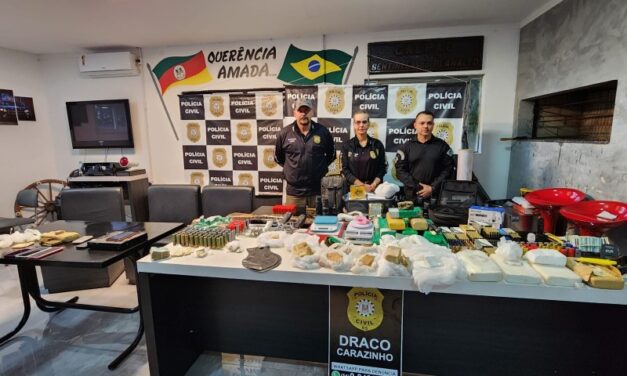 Operação Cardume: Polícia Civil prende sete pessoas em Carazinho