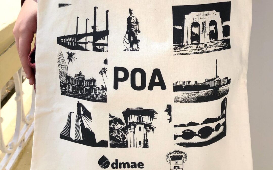 Dmae troca ecobags por doações aos atingidos pelas enchentes