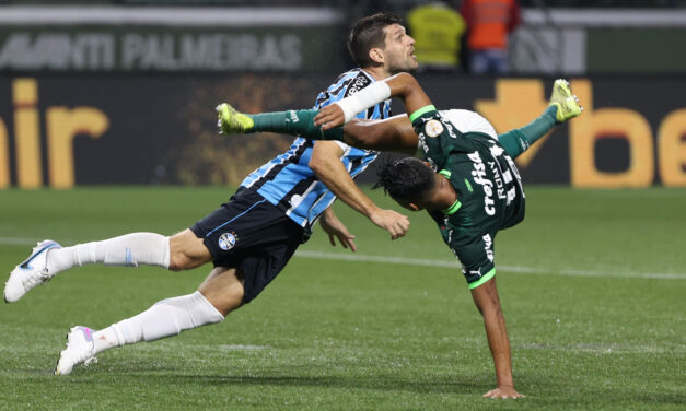 Palmeiras goleou o Grêmio no primeiro turno do Brasileirão; relembre