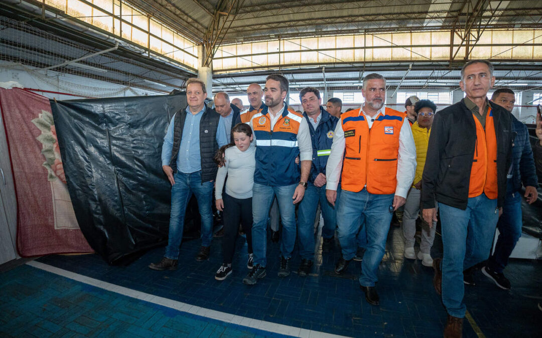 Leite terá reunião com Lula e Janja acompanha comitiva de ministros no RS