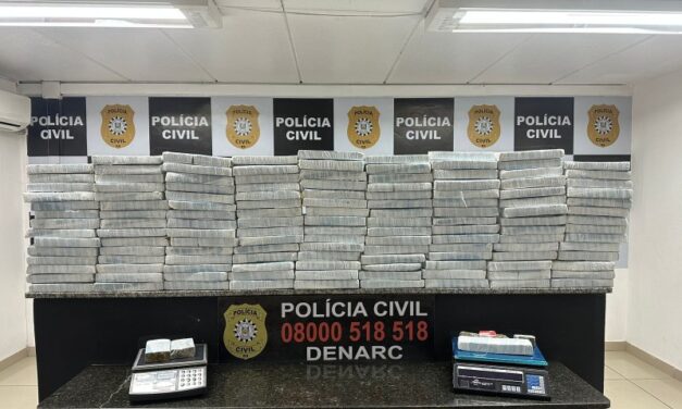 Homem é preso com quase 100 quilos de maconha em Viamão