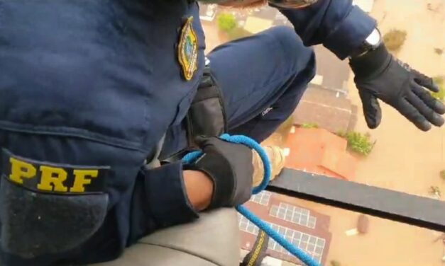 PRF arrecada doações para vítimas das enchentes