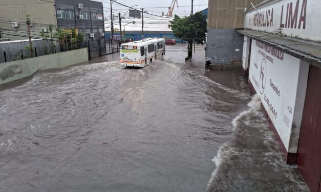 Chuvas causam alagamentos em diversas regiões do Rio Grande do Sul