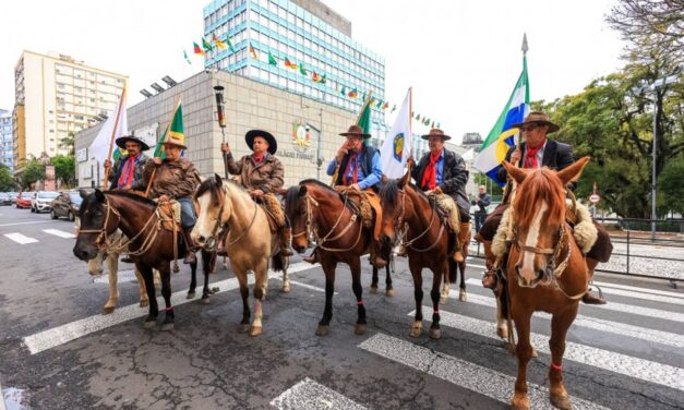 Cavalgadas solidárias marcam o 20 de Setembro no Rio Grande do Sul