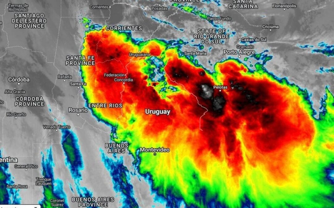 Alerta Meteorológico: chuvas intensas, ventos fortes e granizo ameaçam várias regiões do Rio Grande do Sul