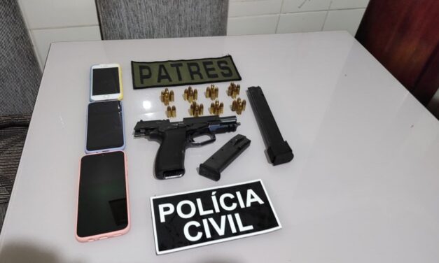 Operação conjunta prende indivíduo investigado por homicídio qualificado