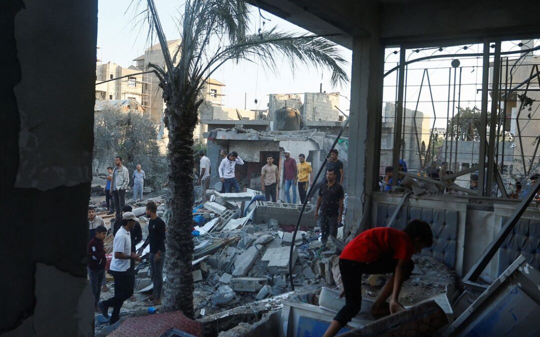 Bomba explode próximo a escola de Gaza onde estão 19 brasileiros