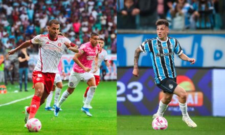 Dupla Gre-Nal perde na rodada e se distancia de seus objetivos no Brasileirão