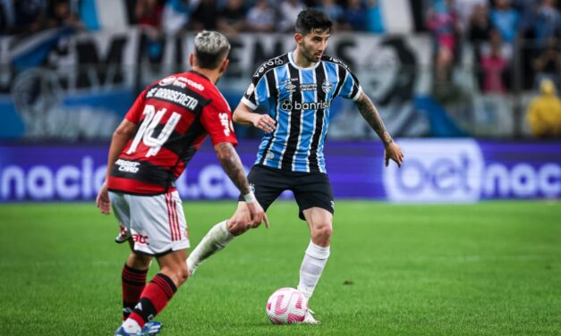 Destaque tricolor, Villasanti fala sobre momento no Grêmio: “Focados na reta final”