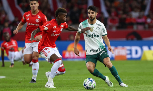 Internacional enfrenta o Palmeiras, adversário direto do Grêmio na tabela