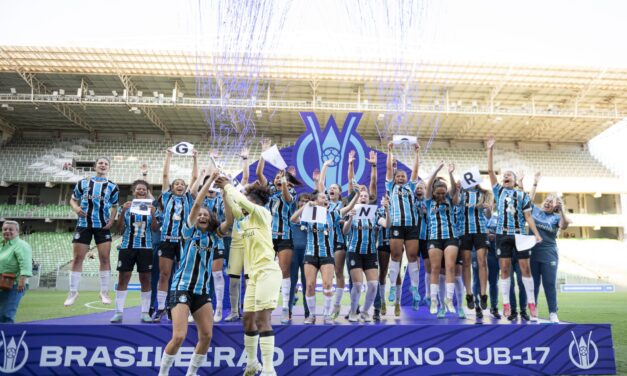 Conquistas de base marcam ano do Futebol Feminino do Grêmio