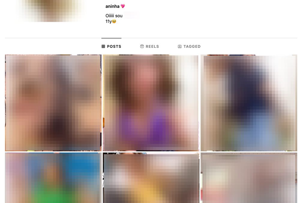Perfil de rede social que explorava menores foi excluído