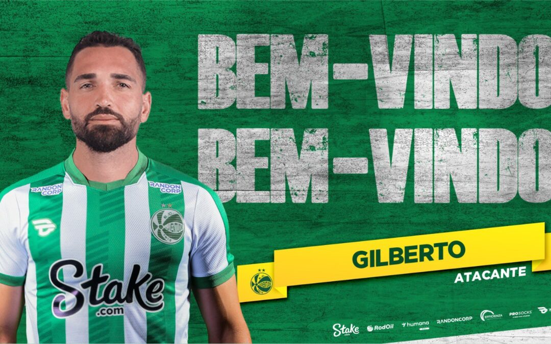 Juventude anuncia contratação do centroavante Gilberto, ex-Cruzeiro