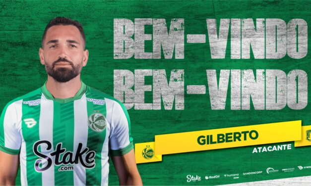 Juventude anuncia contratação do centroavante Gilberto, ex-Cruzeiro