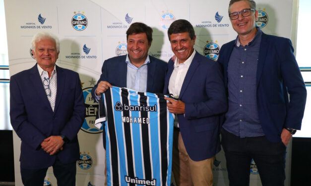 Grêmio e Hospital Moinhos de Vento oficializam parceria para preparação e cuidado de atletas