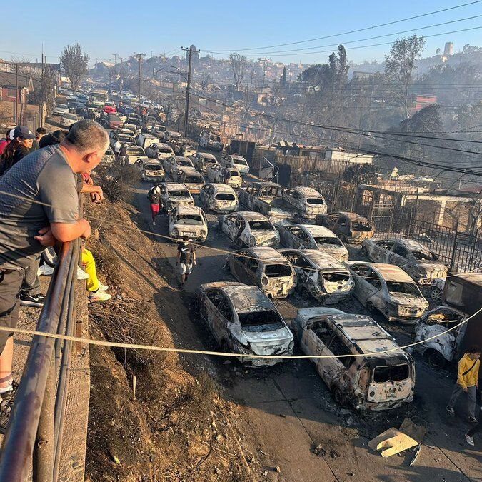 Sobe para 112 o número de mortos em incêndio no Chile