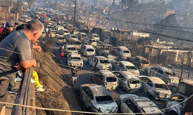 Sobe para 112 o número de mortos em incêndio no Chile