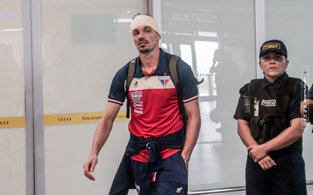 Dupla Gre-Nal se solidariza com Fortaleza após ônibus ser atacado e jogadores ficarem feridos