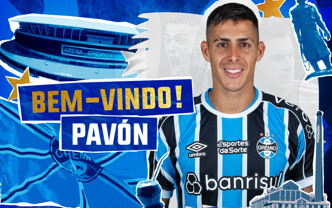 Grêmio oficializa contratação de Cristian Pavón