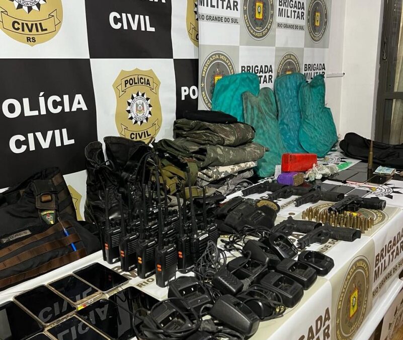 Sete pessoas são presas durante operação da Polícia Civil na região metropolitana