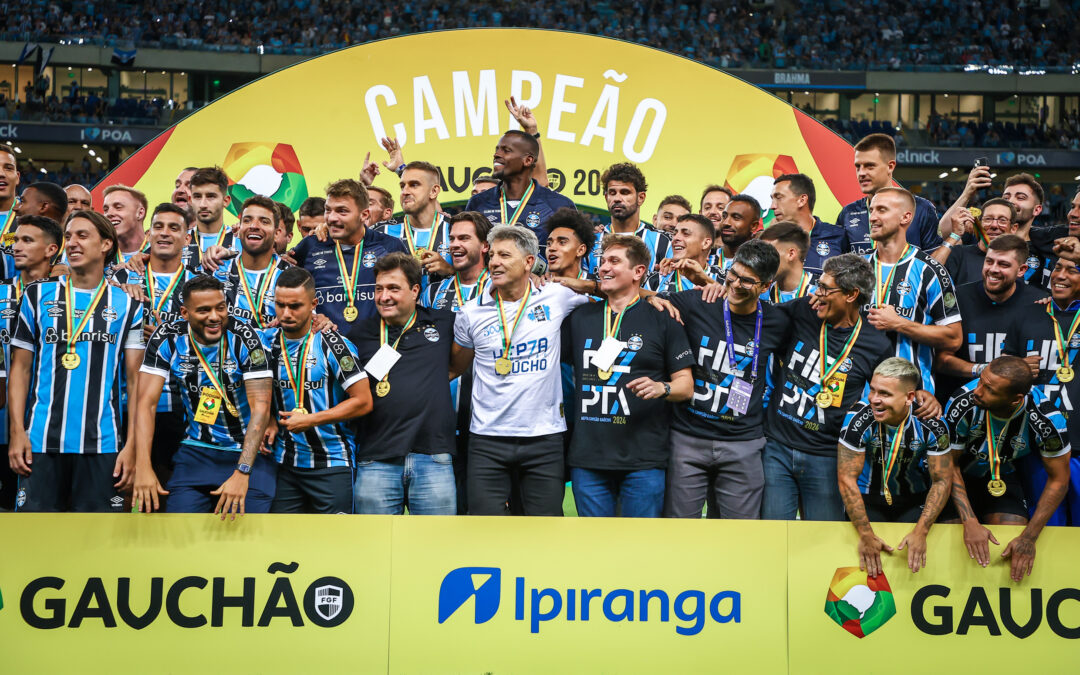 Com a conquista do Hepta, Grêmio segue como o time de Série A a ter mais títulos consecutivos
