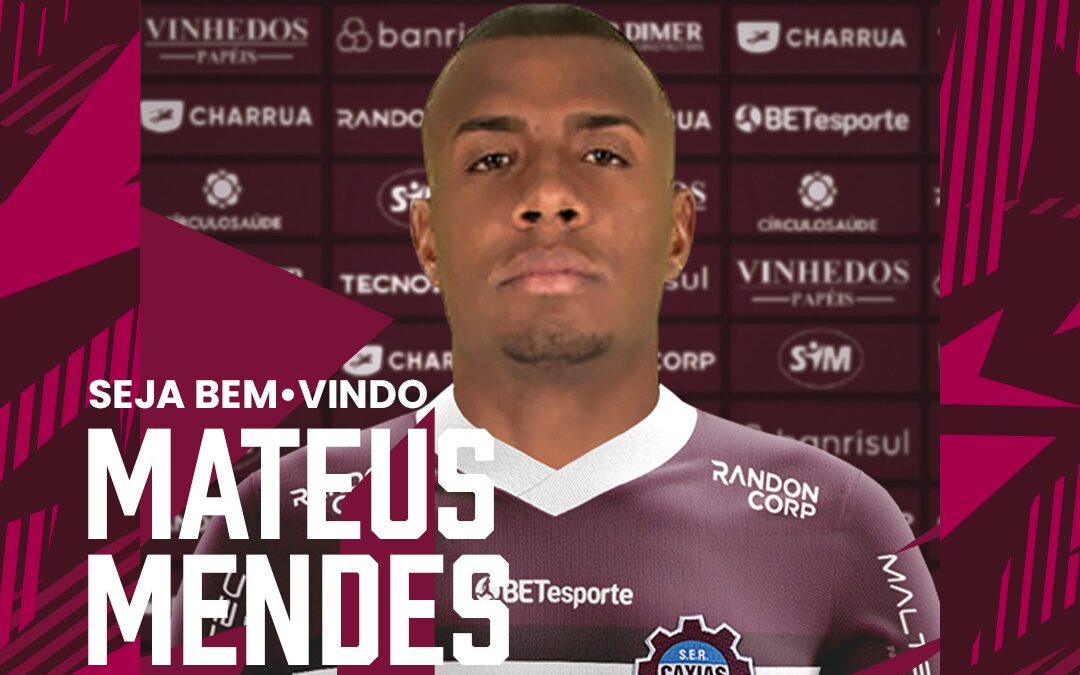 Caxias anuncia contratação de novo lateral-esquerdo