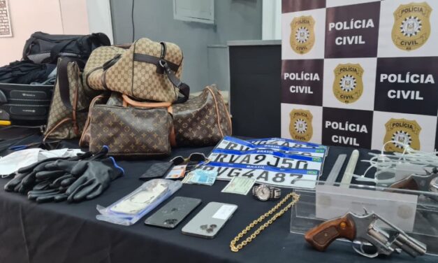 Polícia Civil prende quatro indivíduos, de fora do estado, por em roubos a residências de luxo em Porto Alegre