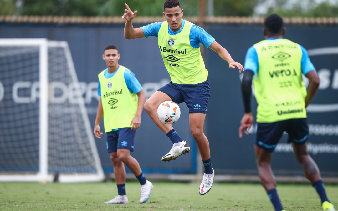 Grêmio finaliza sua preparação antes de viajar para a Argentina