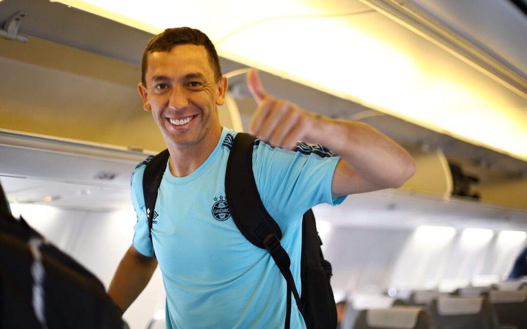 Grêmio embarca para La Paz para a estreia da Libertadores; confira relacionados