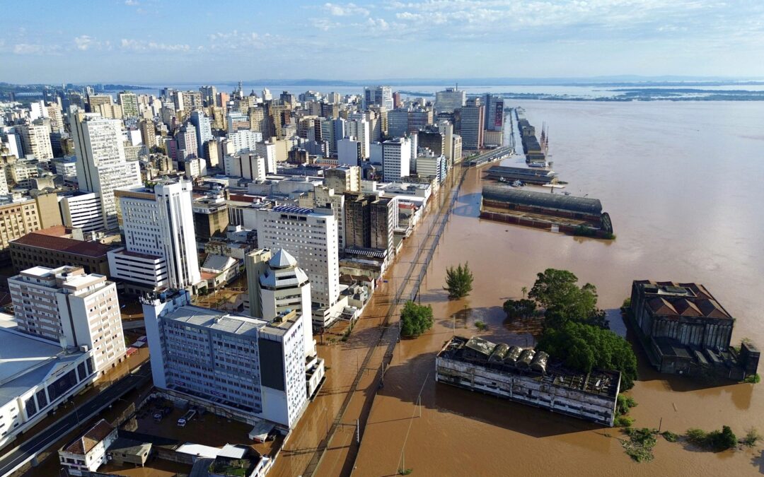 Nível do Guaíba baixa de 5 metros