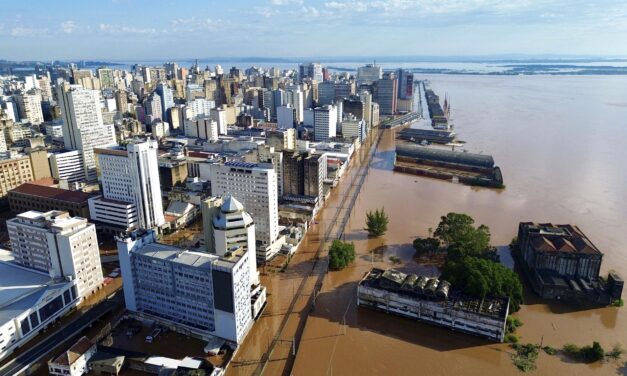 Nível do Guaíba baixa de 5 metros