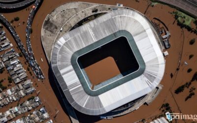 Arena do Grêmio é desocupada devido à falta de estrutura para abrigo de desabrigados
