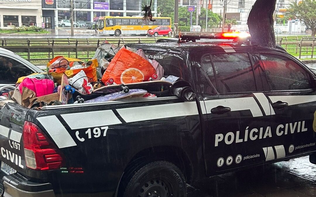 Policía Civil localiza depósito de itens furtados durante patrulhamento Náutico na Capital