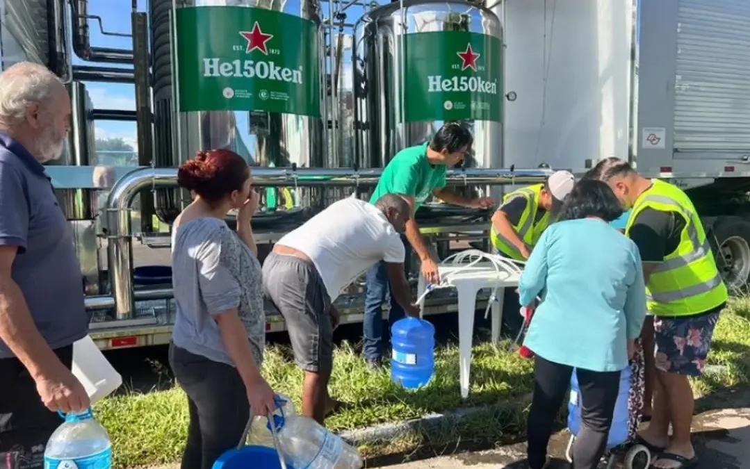 Heineken usa cervejaria em Igrejinha para tratamento e doação de água