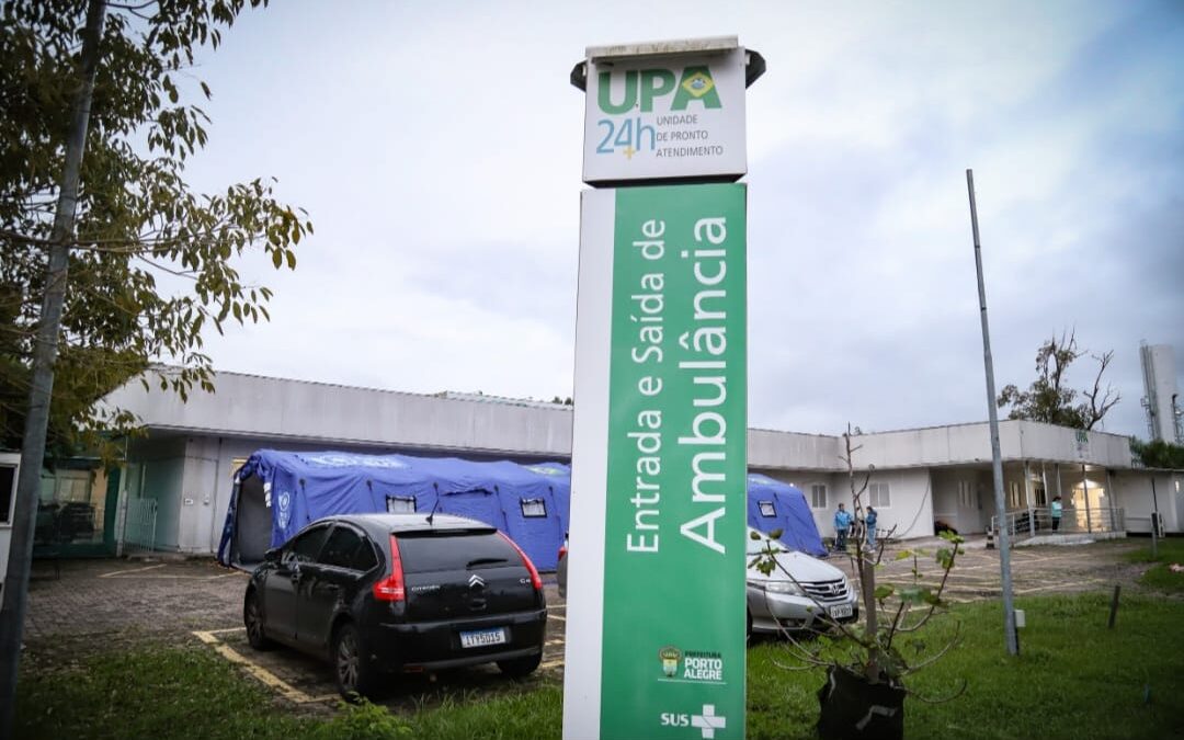 Primeiro hospital de campanha da Capital é montado